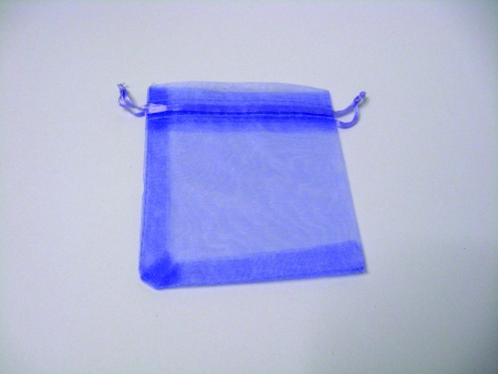 Organza Säckchen Violett mit Zugband 13x10 cm